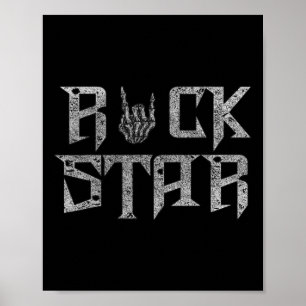Rock On Band Tees For Women Rock And Roll s For Me Poster