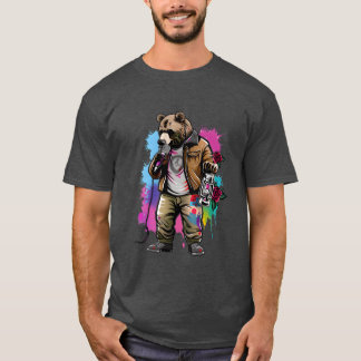 Rock On Bear Musician friend T-Shirt