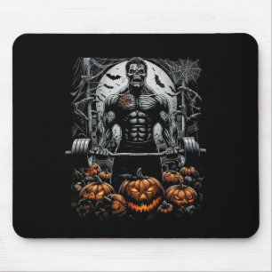 Rock On Bigfoot Sasquatch Loves Rock And Roll Sung Mouse Pad