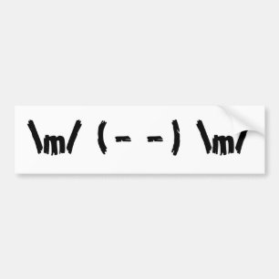 Rock On! Bumper Sticker