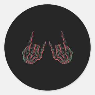 Rock On Bynd Tees For Women Rock And Roll S For Me Classic Round Sticker