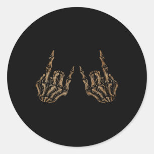 Rock On Bynd Tees For Women Rock And Roll S For Me Classic Round Sticker
