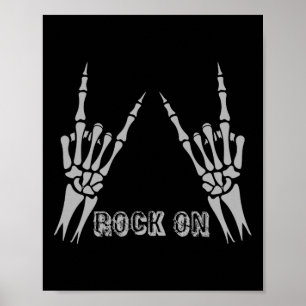 Rock On Bynd Tees For Women Rock And Roll S For Me Poster
