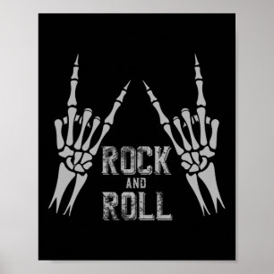 Rock On Bynd Tees For Women Rock And Roll S For Me Poster