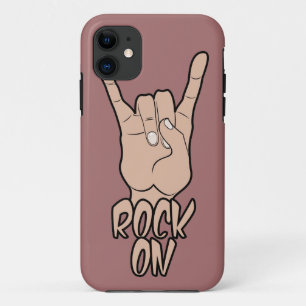 ROCK ON custom colour iPhone case