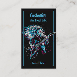 Rock On Heavy Metal 2 Business Card