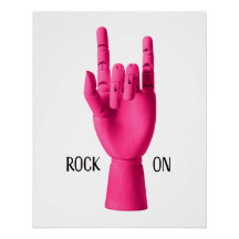 Rock On. Instant Download or Glossy Poster