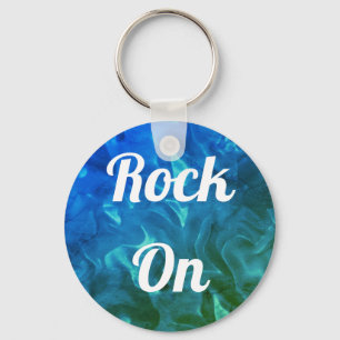 Rock On Key Ring