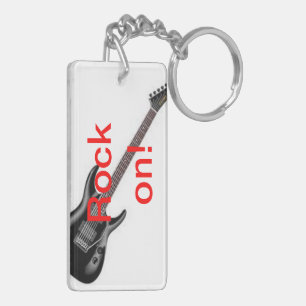 Rock On Keychain