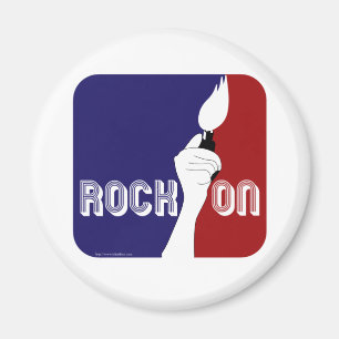 Rock On Logo Magnet
