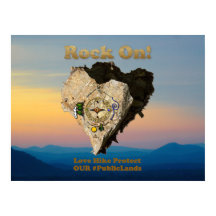 ROCK ON! Love Hike Protect Our Public Lands