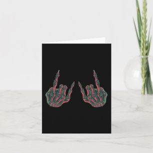 Rock On Rock Star Buddy Concert - Halloween Skelet Card