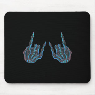 Rock On Rock Star Buddy Concert - Halloween Skelet Mouse Pad