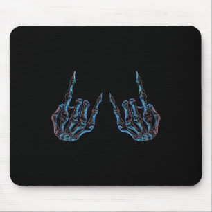 Rock On Rock Star Buddy Concert - Halloween Skelet Mouse Pad