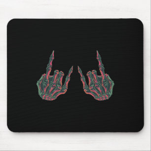 Rock On Rock Star Buddy Concert - Halloween Skelet Mouse Pad
