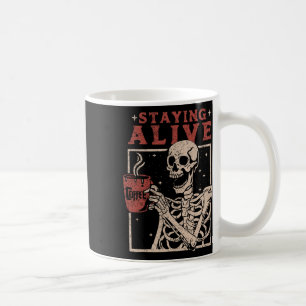 Rock On Rock Star Skeleton Hands - Concert Bynd Gr Coffee Mug