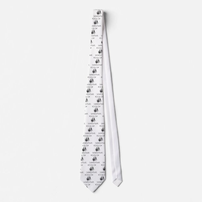 Rock On Shakespeare Tie (Front)