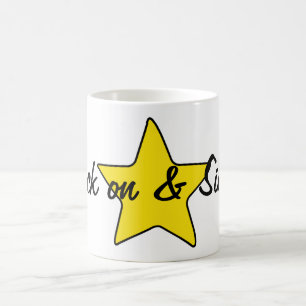 Rock on & Sing Star choir Coffee Mug