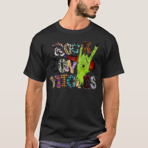 Rock on Witches Halloween Rock On Zombies Hand Roc T-Shirt
