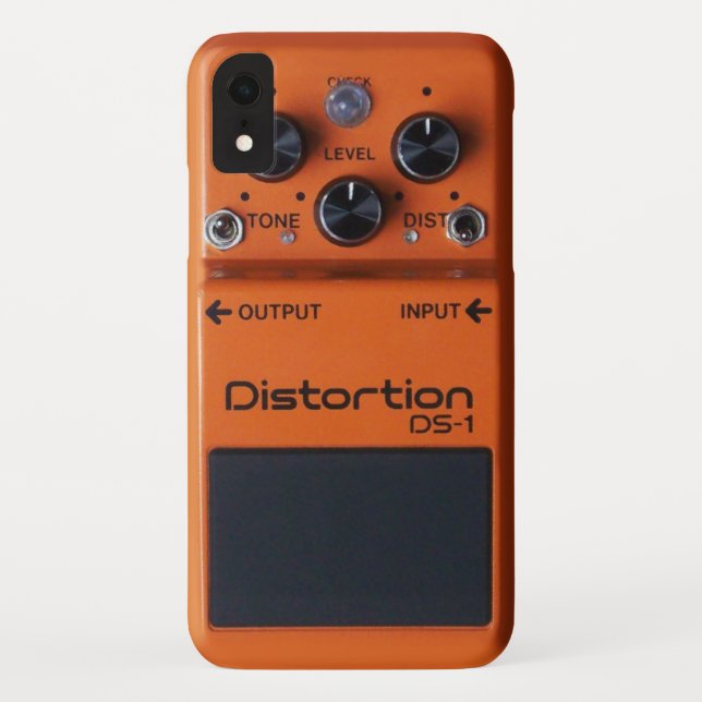 Rock Orange Distortion Pedal Case-Mate iPhone Case (Back)