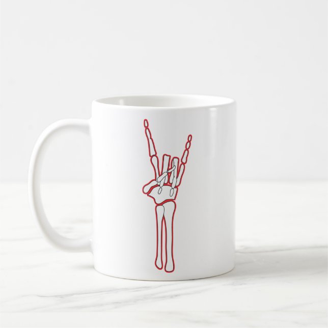 rock out.ai coffee mug (Left)