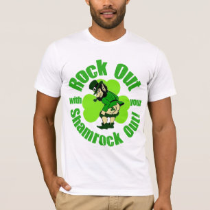 Rock Out With Your Shamrock Out T-Shirt