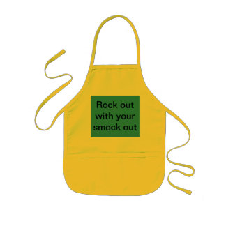 Rock out with your smock out kids apron