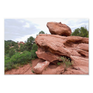 Rock Outcrop at Garden of the Gods Photo Print