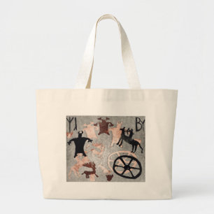 Rock Painting 1994 Large Tote Bag