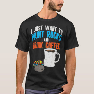 Rock Painting Adults Design for a Rock Painter T-Shirt