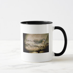 Rock painting of a black cow, c.17000 BC Mug