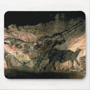 Rock painting of a horned animal, c.17000 BC (cave Mouse Pad
