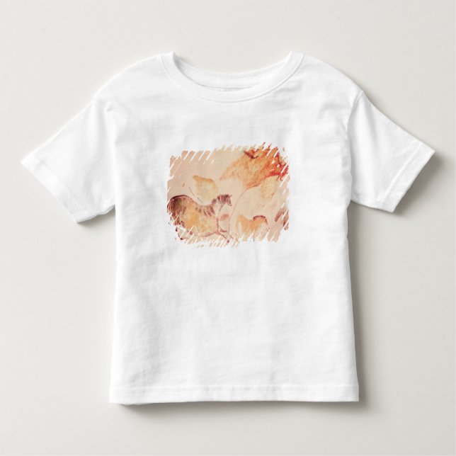 Rock painting of horses, c.17000 BC Toddler T-Shirt (Front)