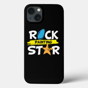 Rock Painting Star Stones iPhone 13 Case
