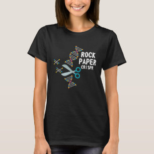 Rock Paper Chrispr Scissors Scientist Biologist Me T-Shirt