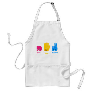 Rock, Paper, Scissors Game Apron