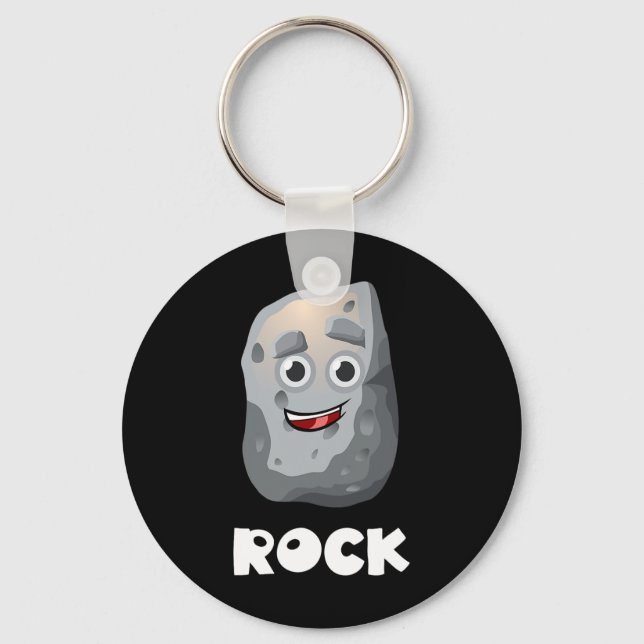Rock Paper Scissors Group Halloween Costume  Key Ring (Front)