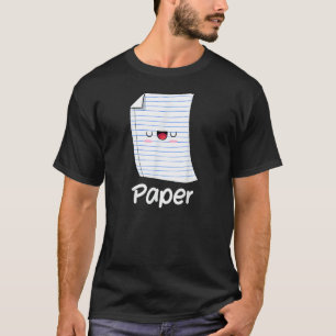 Rock Paper Scissors Group Halloween Costumes Funny T-Shirt