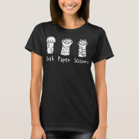 Rock Paper Scissors Hand Game Cat Paws Cat Lover