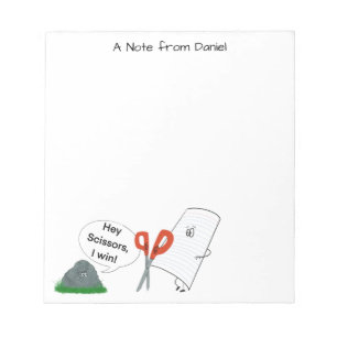 Rock, Paper, Scissors  Notepad
