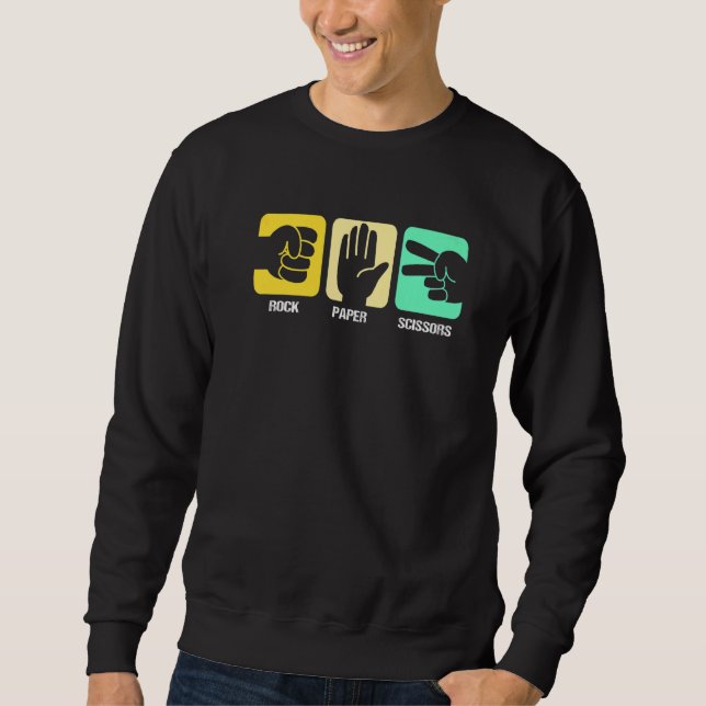 Rock Paper Scissors     Sweatshirt (Front)