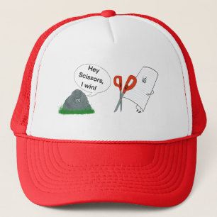 Rock, Paper, Scissors  Trucker Hat