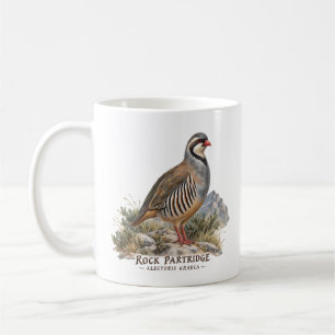 Rock Partridge ,Alectoris Graeca Hunting Birds Coffee Mug
