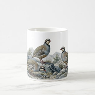 Rock Partridge ,Alectoris Graeca Hunting Birds Coffee Mug
