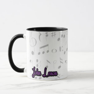 Rock & Peace Cup - Vintage Pop Style with Characte