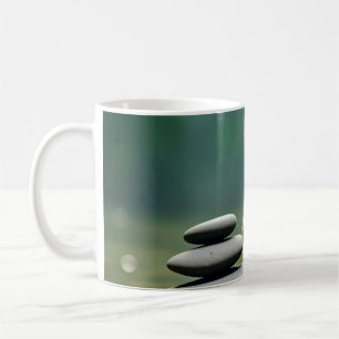 Rock Pebble Water Tranquil Peaceful Coffee Mug