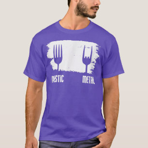 Rock Plastic Metal Music Band Musician T-Shirt