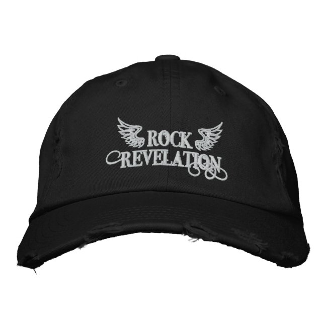 Rock Rev Distressed Hat (Front)