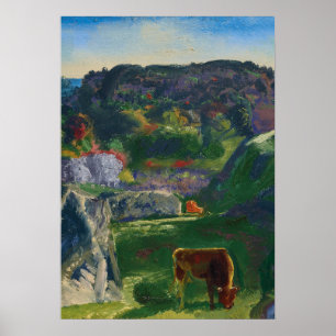 Rock Ridge Farm by George Bellows Poster