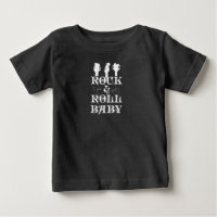 Rock & Roll Baby Guitar Kid Music Band Rocker